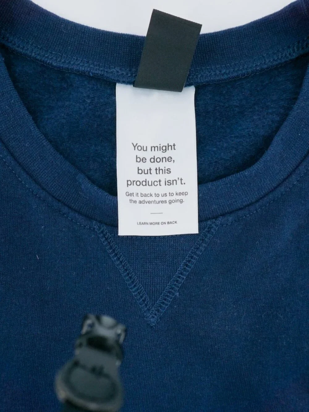The North Face Heritage Pass Sweatshirt Pullover Navy Blue Men's Large